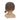 Doll Head with ponytails | 11 cm / 4.3 in | Vintage gift decor