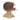 Doll Head with ponytails | 11 cm / 4.3 in | Vintage gift decor