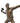 Bronze Banksy Rose Thrower Sculpture | 26 cm / 10.4 in | Modern Art Decor