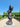 Vintage Bronze Boy with Umbrella Sculpture | 55 cm / 22 in | Nostalgic Home & Garden Art
