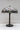 Tiffany Dragonfly Stained Glass Lamp | 80 cm / 31.5 in | Cream dome shade with amber and red jewels