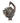 Gentleman Owl Figurine | 22 cm / 8.7 in | Decorative owl statue symbol of wisdom