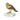 Bronze Finch Bird Sculpture | 15 cm / 5.9 in | Decorative bird figurine symbol of freedom