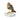 Bronze Finch Bird Sculpture | 15 cm / 5.9 in | Decorative bird figurine symbol of freedom