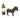 Donkey Sculpture | 21 cm / 8.3 in | Decorative animal figurine symbol of patience