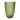 Hand-Cut Green Frosted Glass Vase | 28 cm / 11 in | Modern Minimalist Home Centerpiece