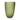 Hand-Cut Green Frosted Glass Vase | 28 cm / 11 in | Modern Minimalist Home Centerpiece