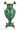 Butterfly Porcelain Vase with Bronze | 46 cm / 18.1 in | Statement Vase, Luxury Gift