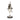 Woman in Cocktail Glass Bronze Sculpture | 53 cm / 20.8 in | Elegant Figurative Centerpiece