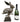 Jumping Hare Bronze Sculpture | 40 cm / 16 in | Playful Animal Art